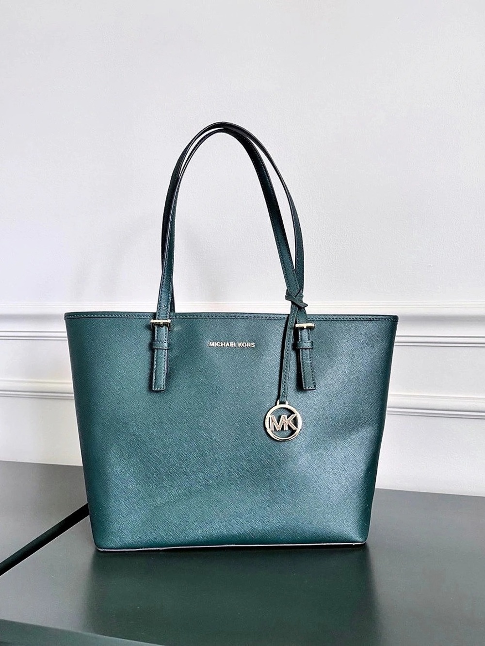Emerald Green Michael Kors Tote